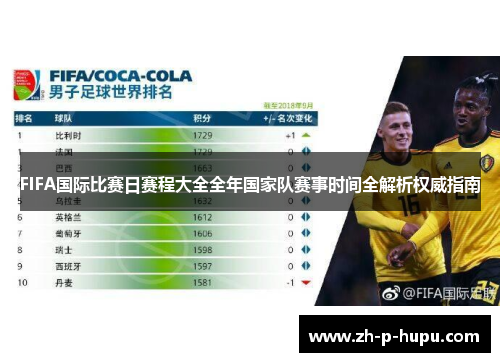 FIFA国际比赛日赛程大全全年国家队赛事时间全解析权威指南